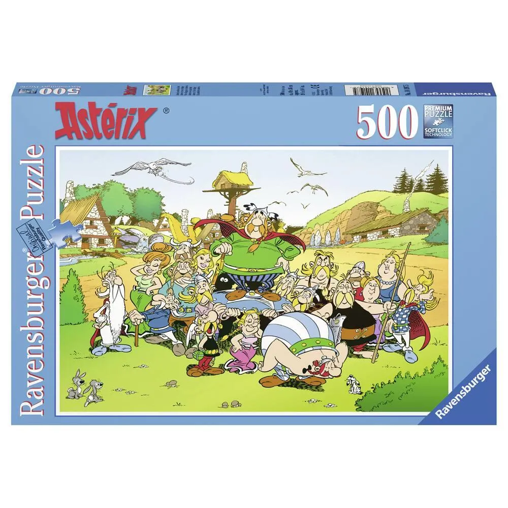 ASTERIX - PUZZLE 500 PIECES ASTERIX AU VILLAGE
