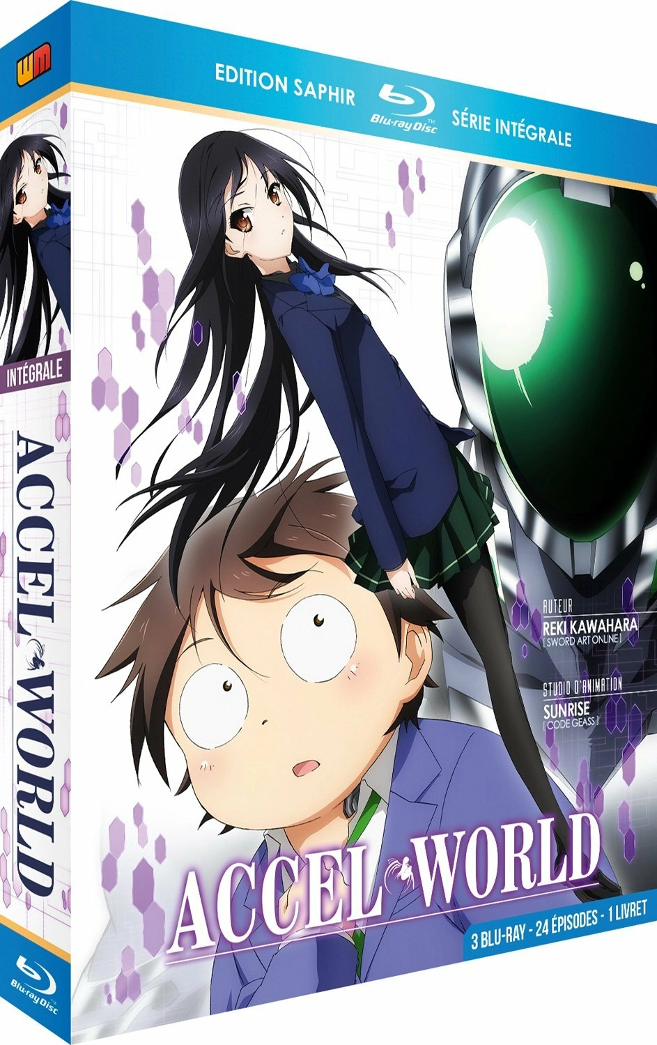 Accel World - Intégrale - Edition Saphir 3 Blu-ray + Livret