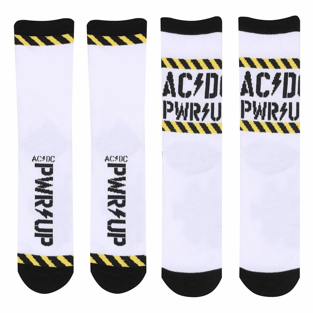 Ac/dc chaussettes power up s-m