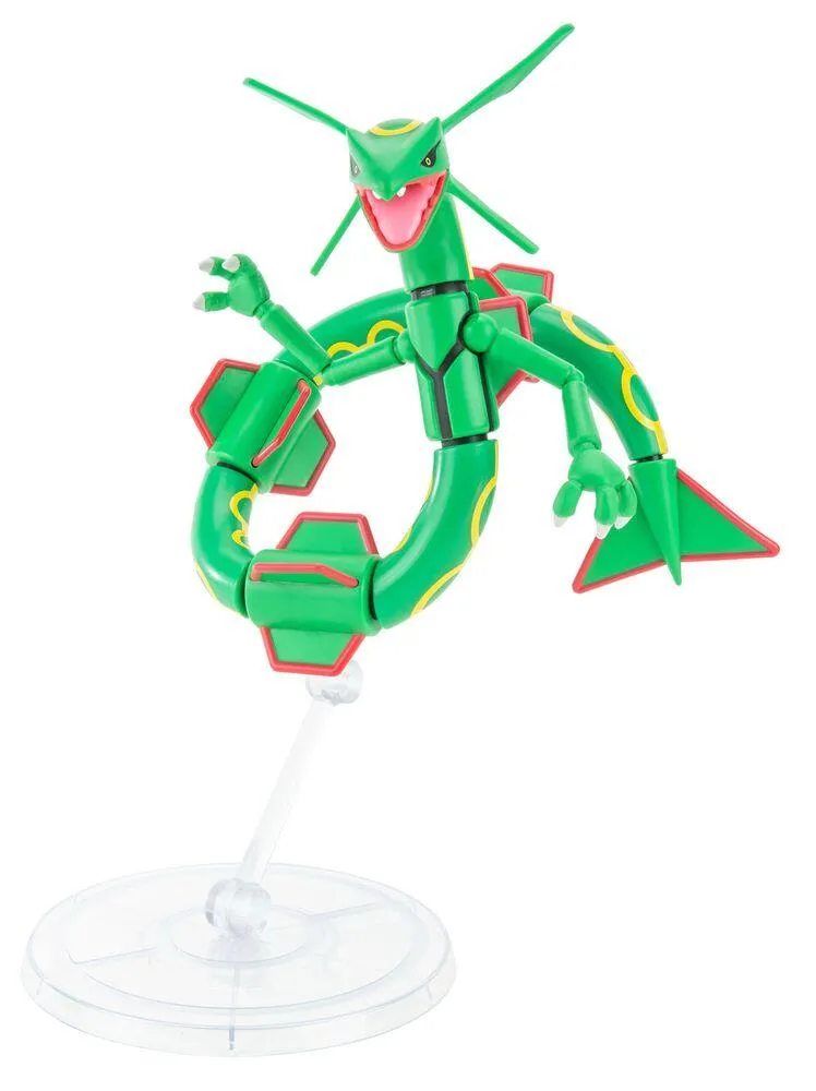 POKEMON - FIGURINE SELECT 15 CM SUPER-ARTICULATED FIGURE RAYQUAZA
