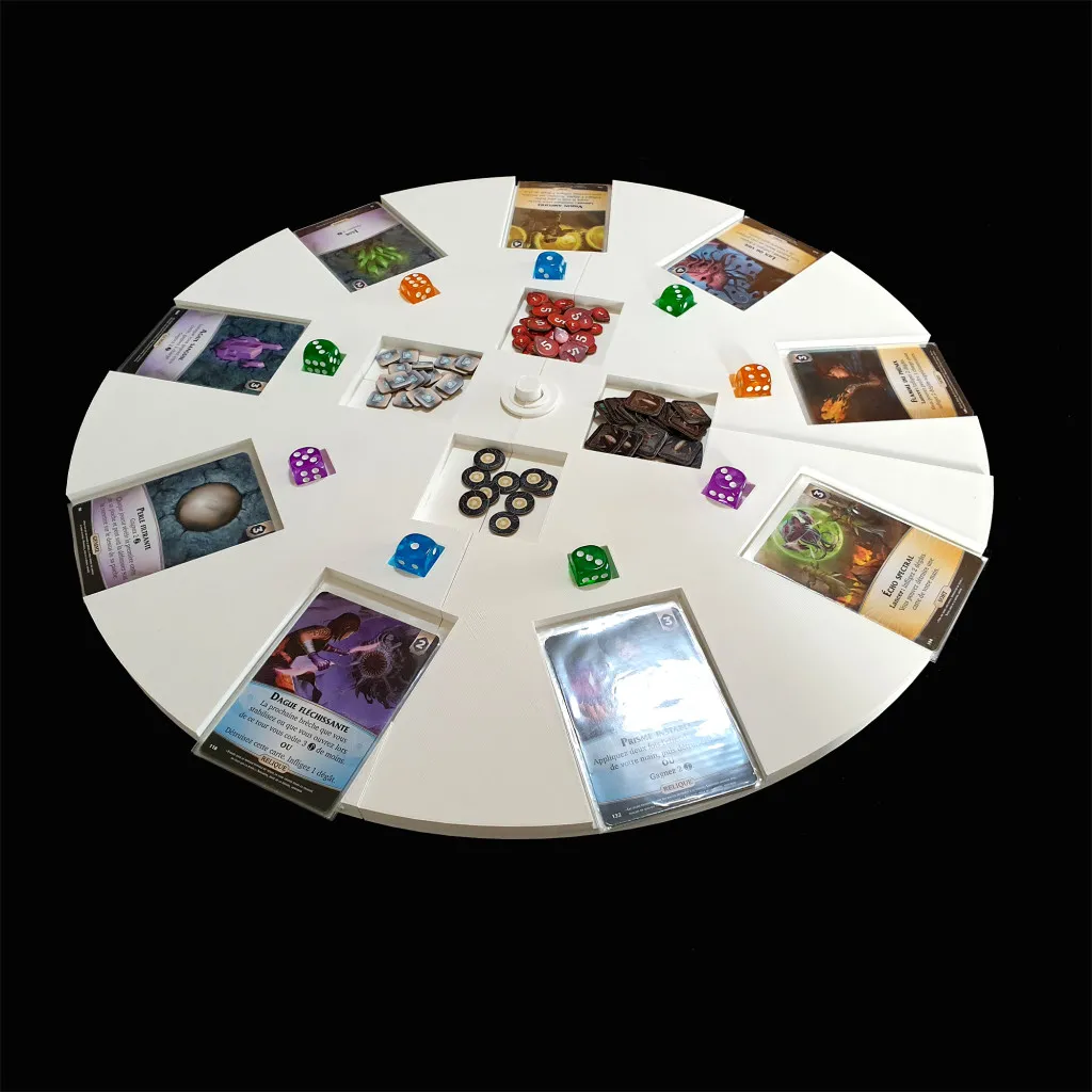 Fichier STL : Aeon's End - Plateau Rotatif