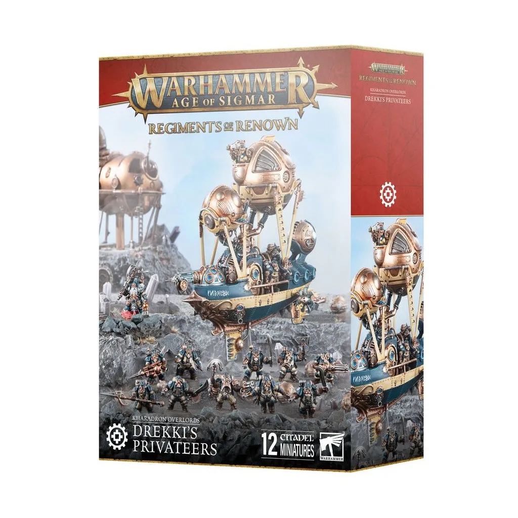 Age of Sigmar : Kharadron Overlords – Régiment de Renom : Les Corsaires de Drekki