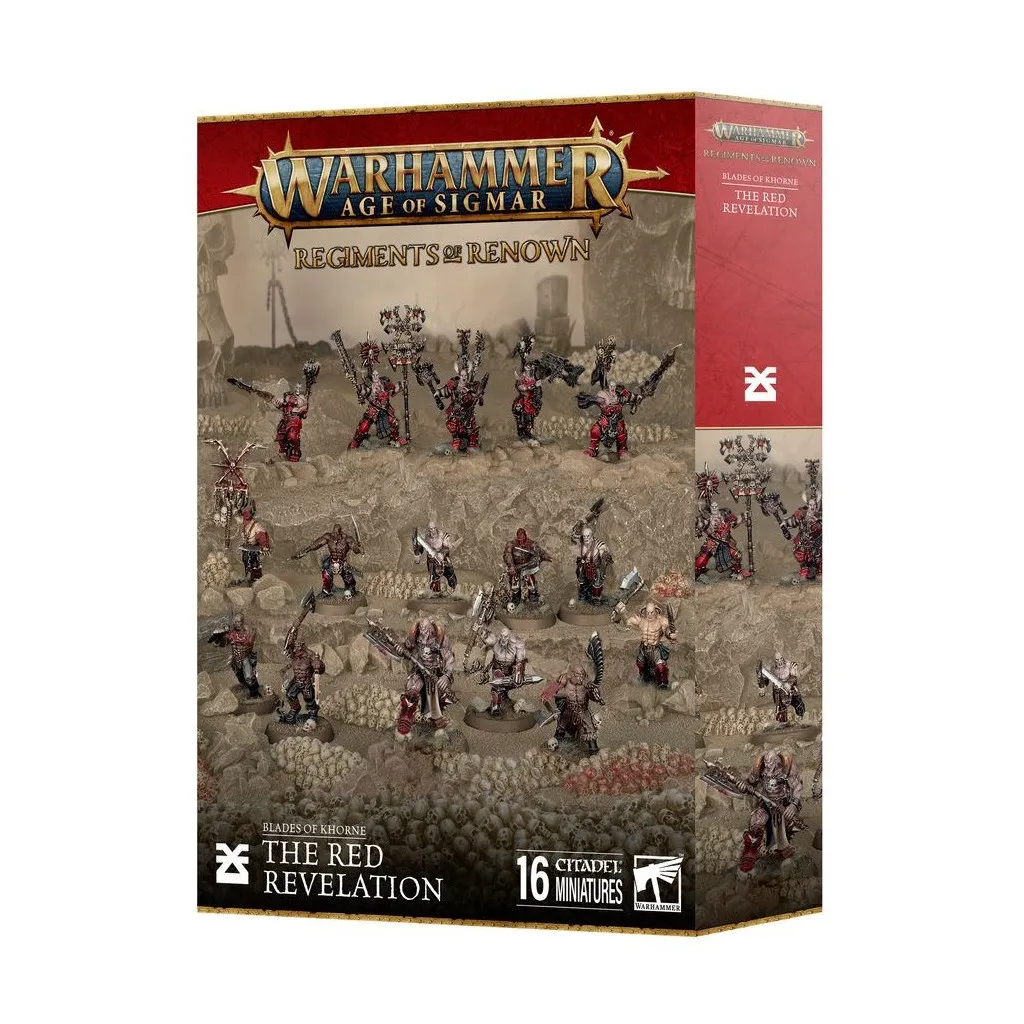 Age of Sigmar : Blades of Khorne – Régiment de Renom : La Révélation Rouge