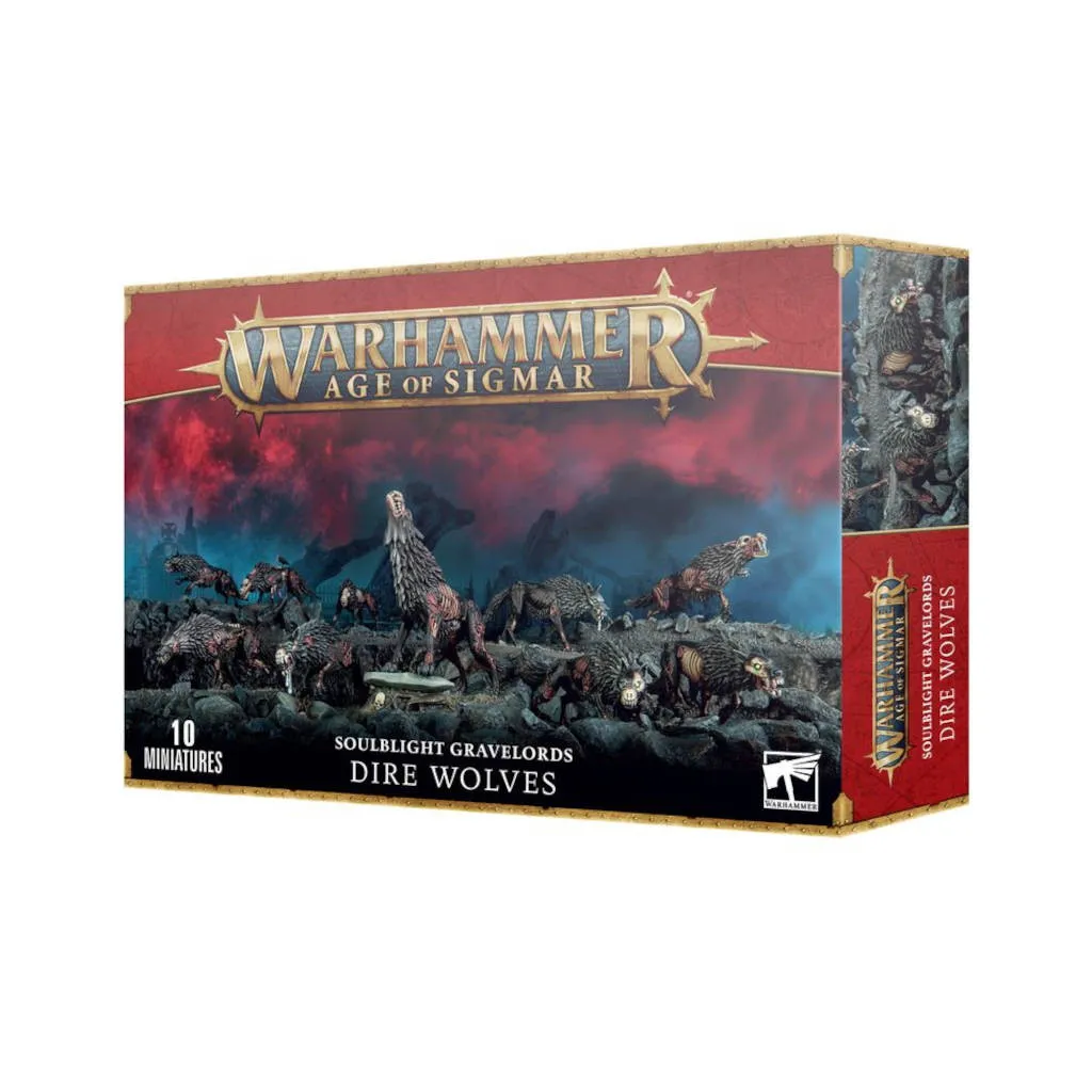Age of Sigmar : Soulblight Gravelords - Dire Wolves