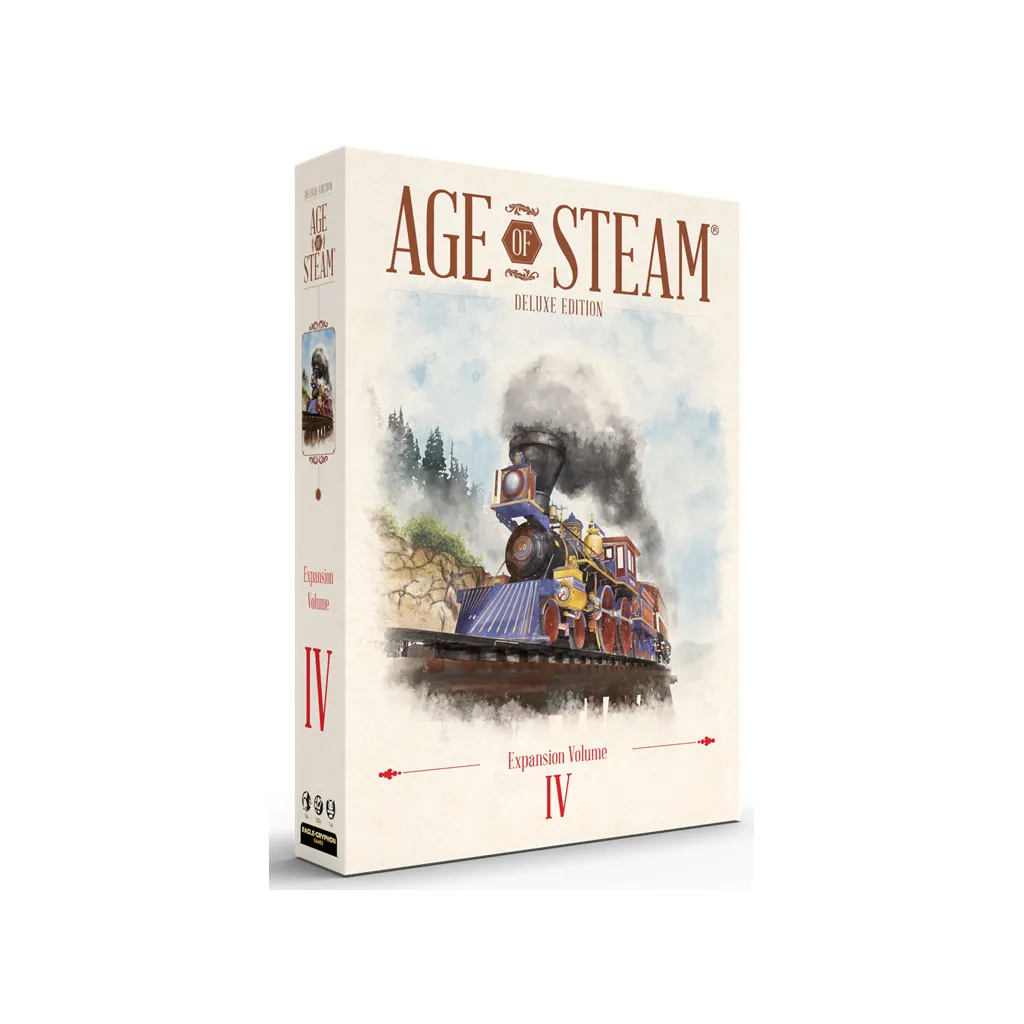 Age of Steam Deluxe: Map Expansion Volume IV