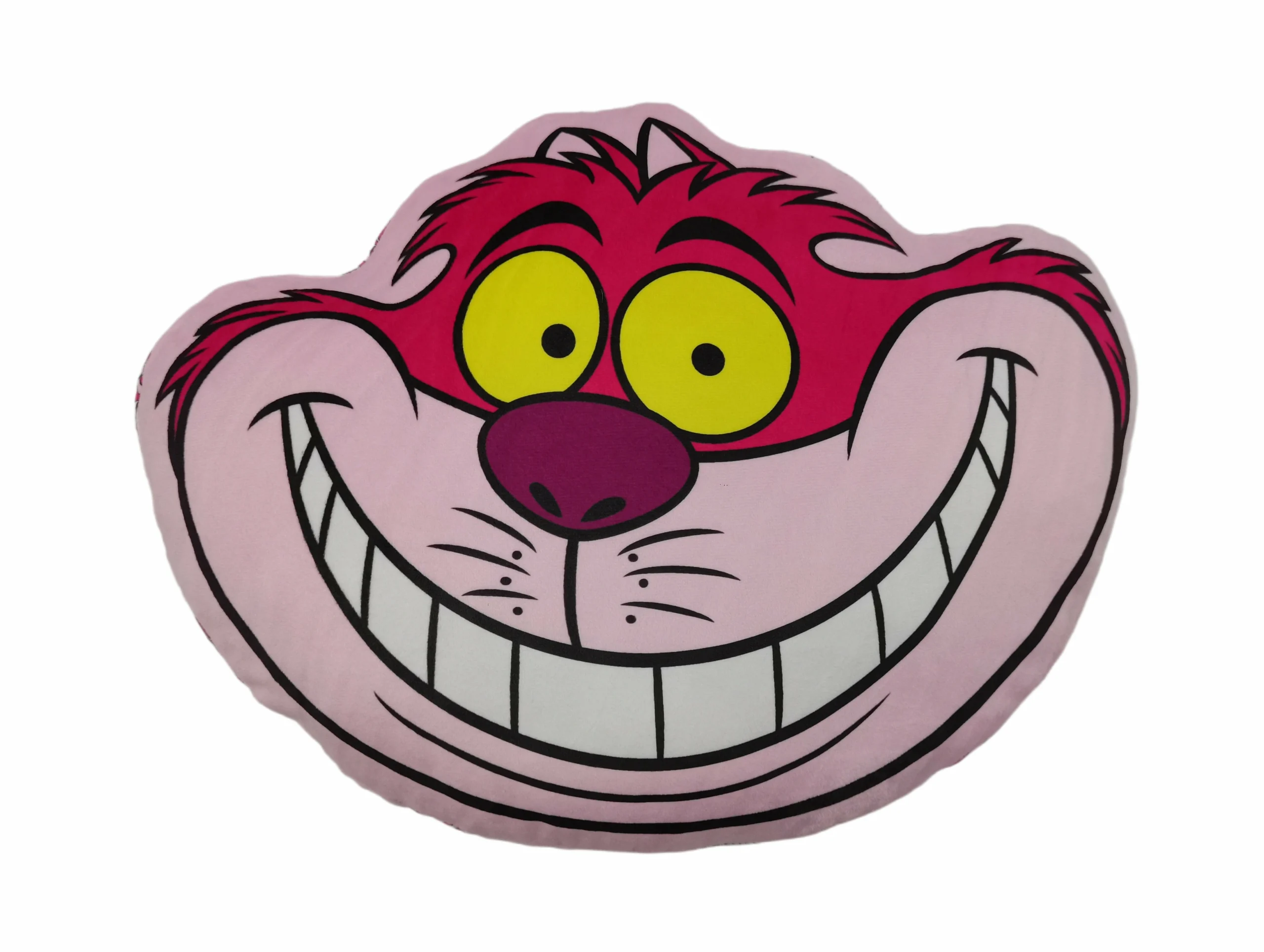 Alice aux pays des merveilles - chat du cheshire - coussin 3d