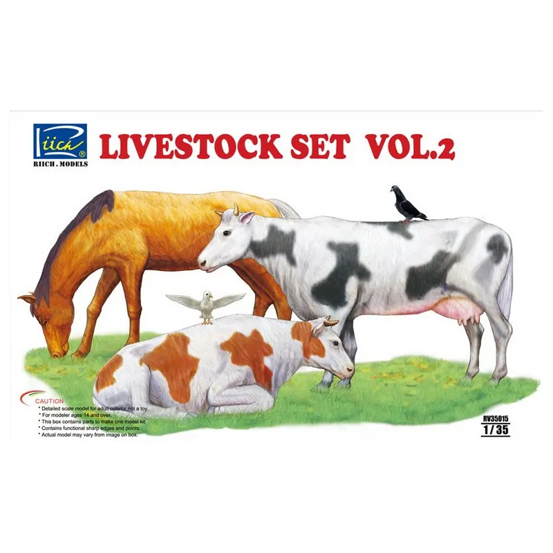 Animaux de la ferme. Vol.2. RIICH MODELS RV35015