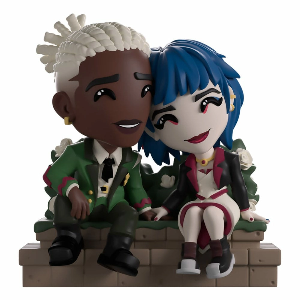 Arcane pack 2 vinyl figurines ekko & powder 11 cm