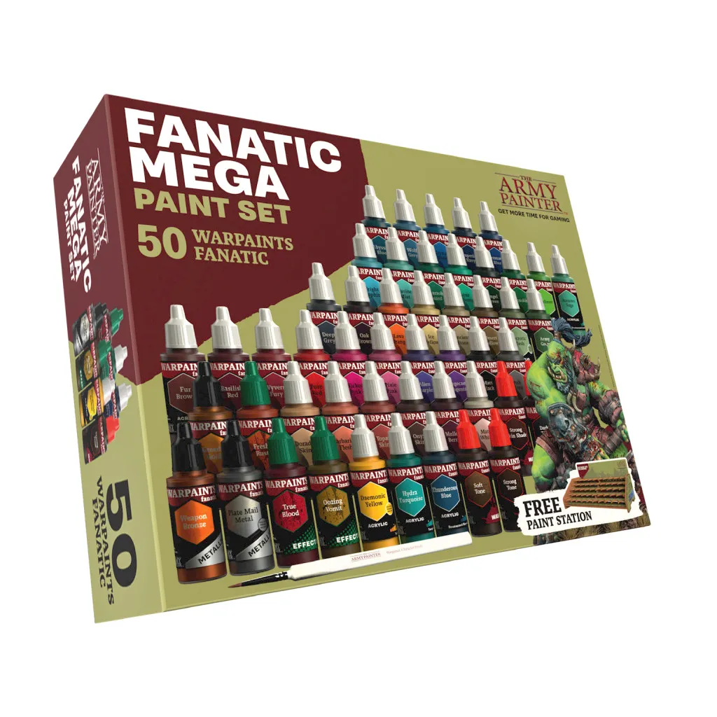 Army Painter - Warpaints Fanatic Mega Paint Set