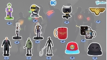 Assort dc comics 2022 51pcs