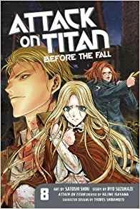 Attack on titan before the fall gn vol 08