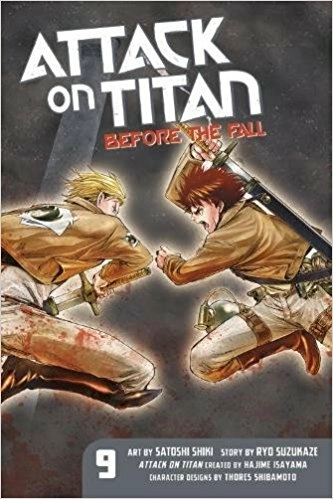 Attack on titan before the fall gn vol 09