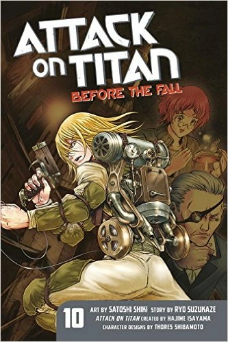 Attack on titan before the fall gn vol 10