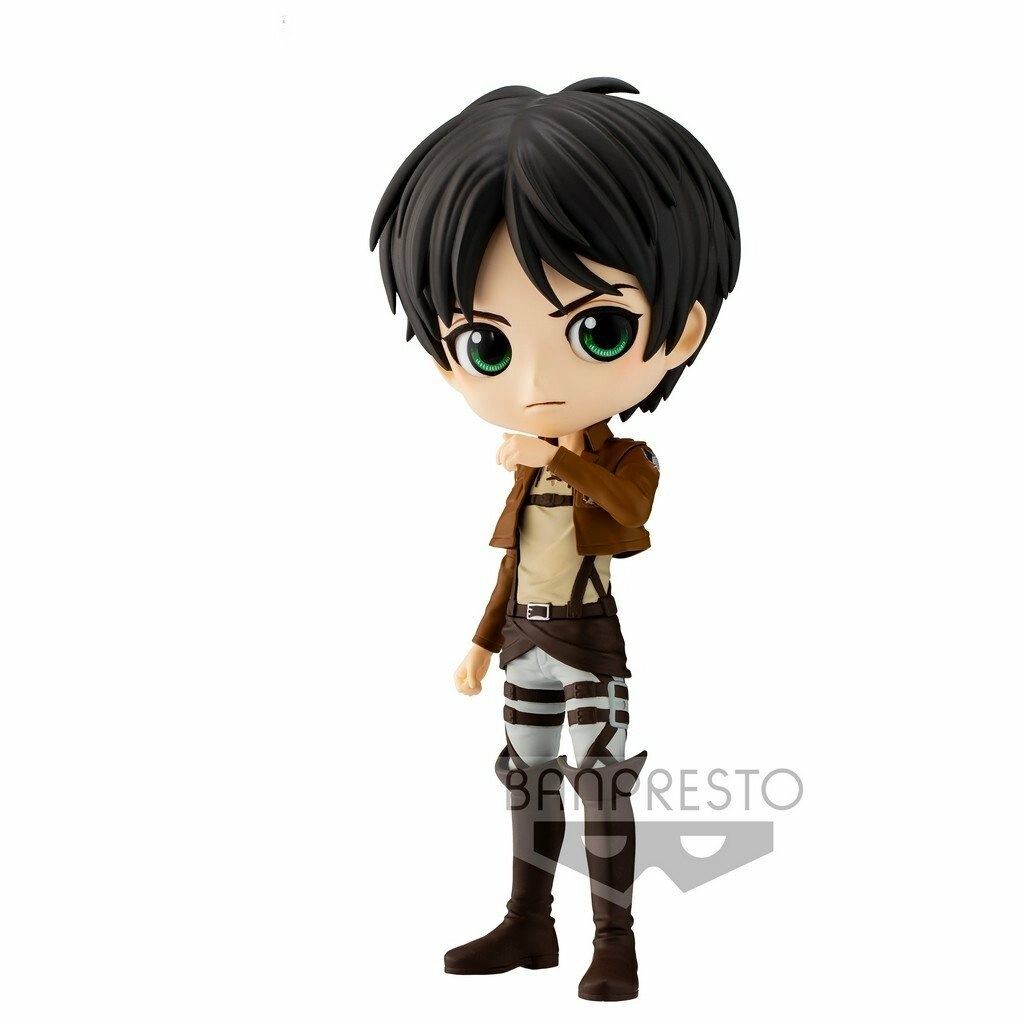 Attack on titan - qposket - eren yeager a - figurine 14cm
