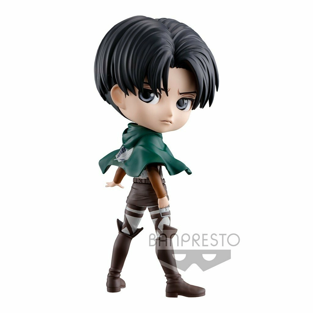 Attack on titan - qposket - levi a - figurine 14cm