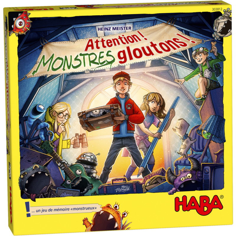 Attention ! Monstres gloutons ! - Jeu pour Enfant - Mon Ludicaire