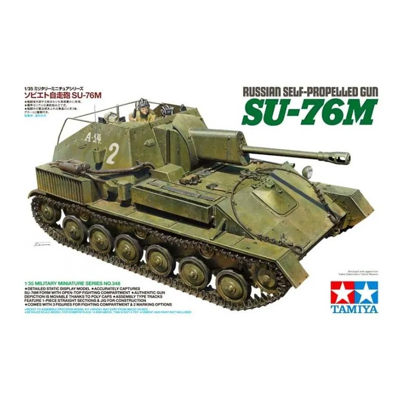 SU-76M russe autopropulsé. TAMIYA 35348