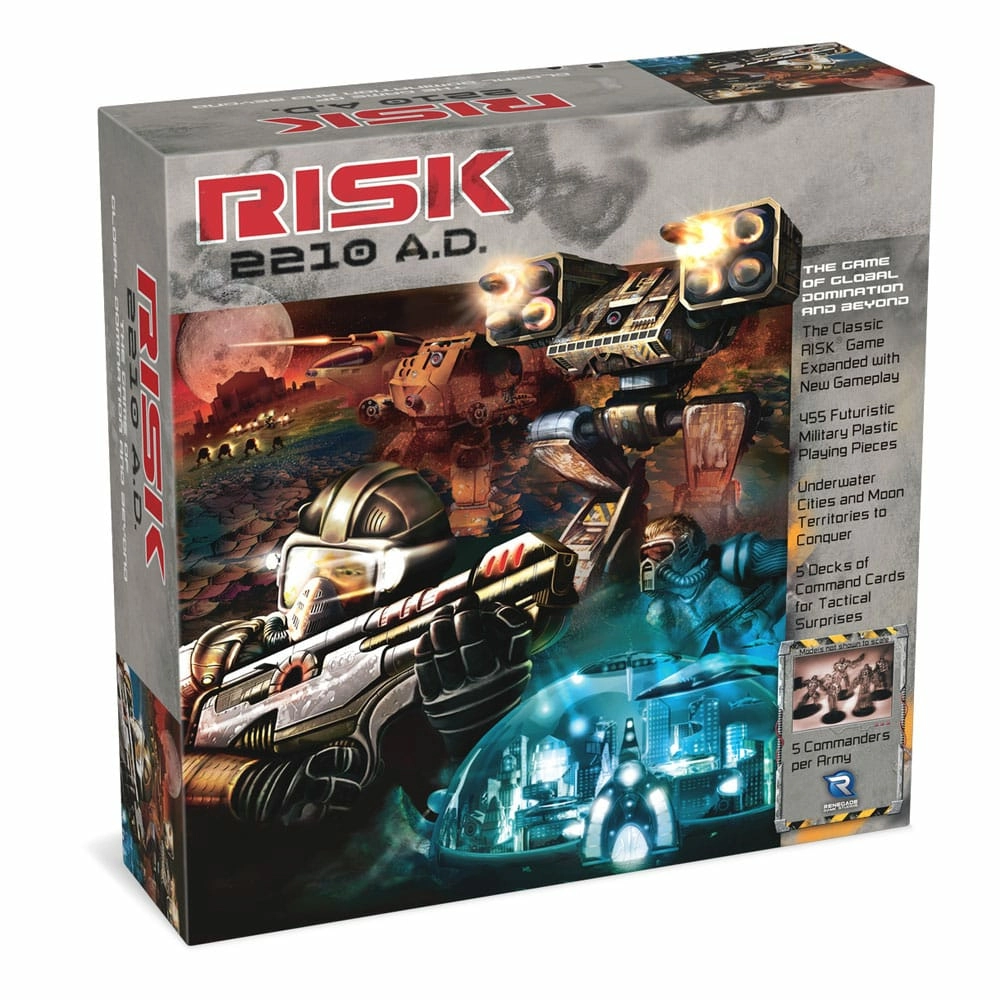 Avalon hill jeu de plateau risk 2210 a.d. anglais