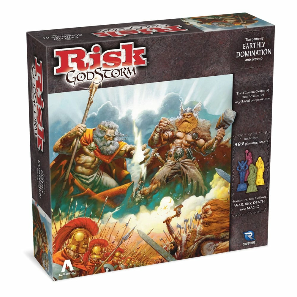 Avalon hill jeu de plateau risk godstorm anglais