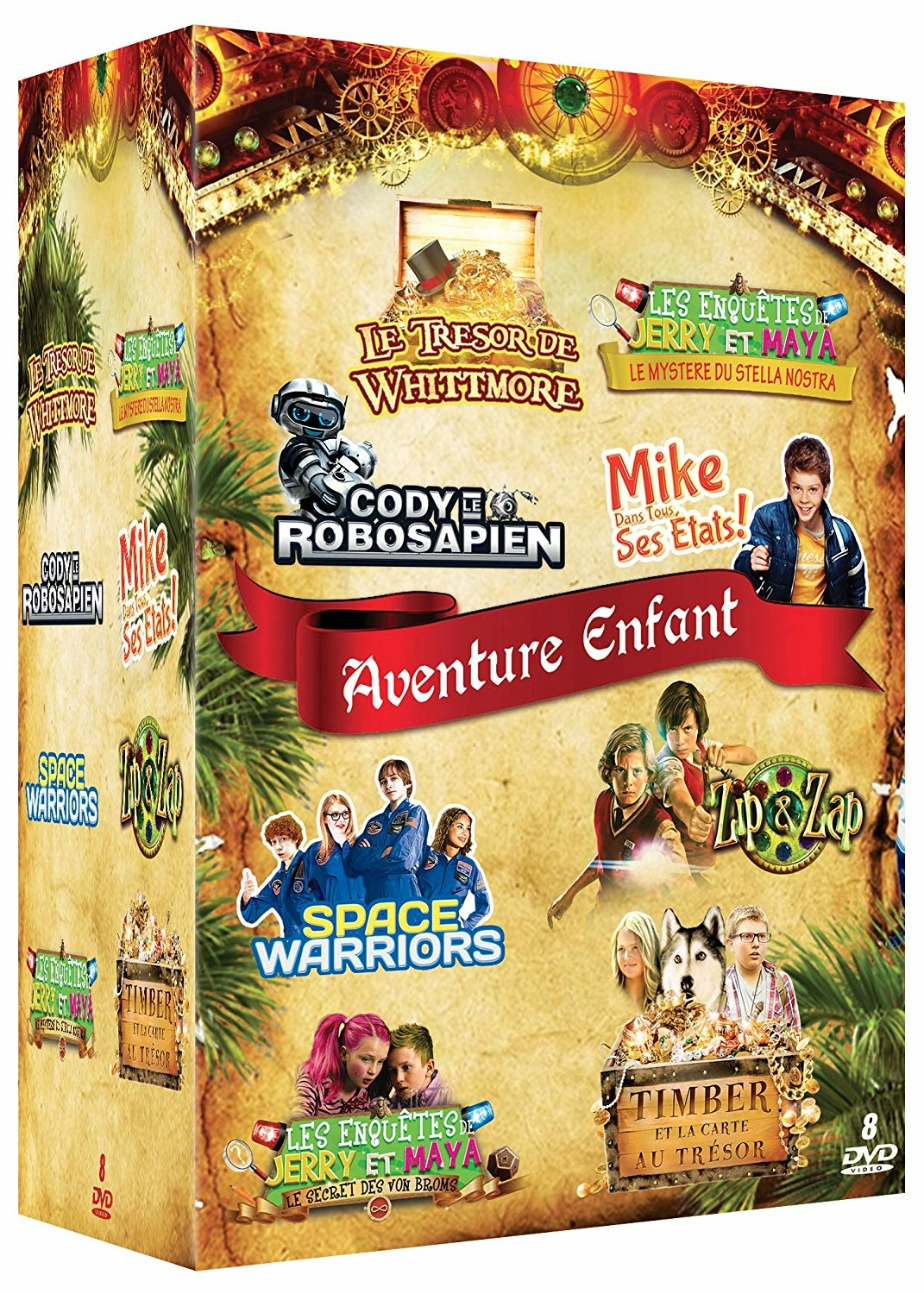 Aventure enfant - coffret 8 dvd