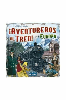 Aventureros al tren - europa - juego de tablero
