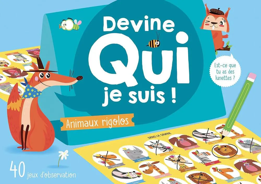 DEVINE QUI JE SUIS ! - ANIMAUX RIGOLOS