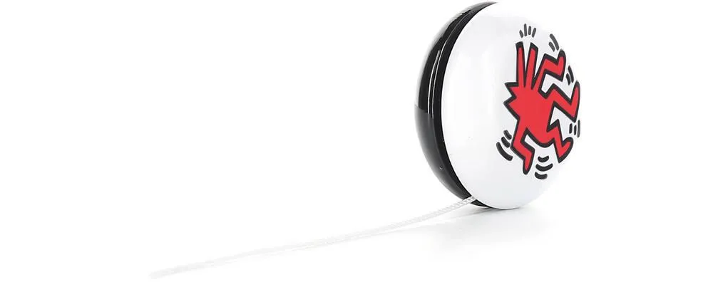 YOYO WOLF EN BOIS - KEITH HARING