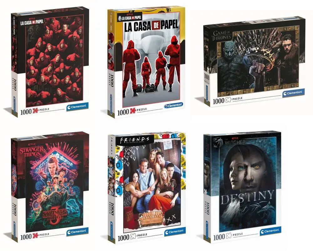 PUZZLE SERIE 1000 PIECES