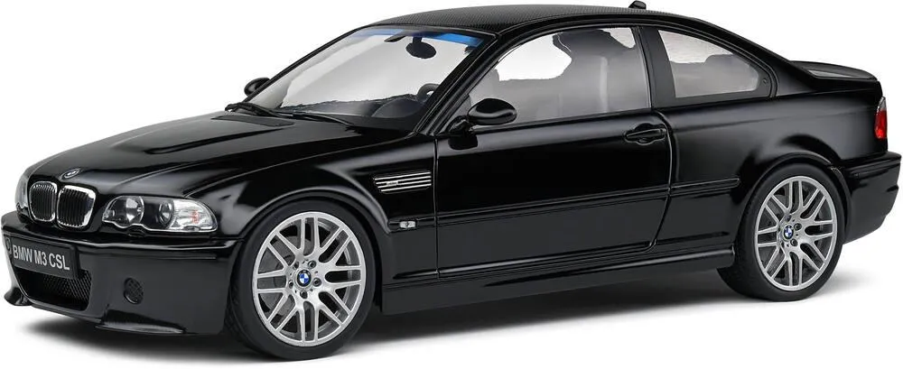 1/18 VOITURE BMW E46 CSL BLACK 2003