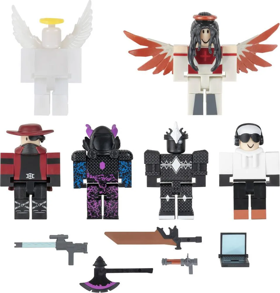 ROBLOX - MULTIPACK 6 FIGURINES - TOWER DEFENSE SIMULATOR: CYBER CITY