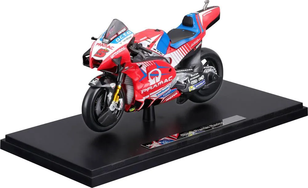 1/18 MOTO GP PRAMAC RACING EN BOITE VITRINE