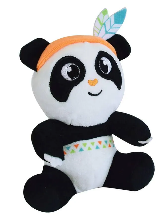 INDIAN PANDA PELUCHE HOCHET : 17CM