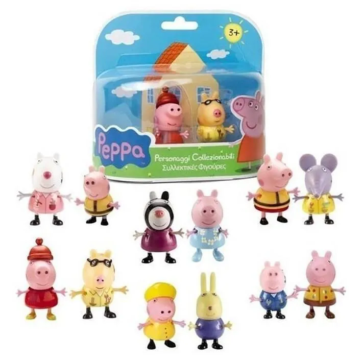 2 FIGURINES PEPPA PIG