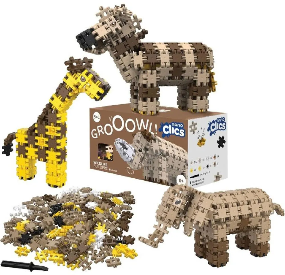 NANO CLICS - WILDLIFE - 250 pièces