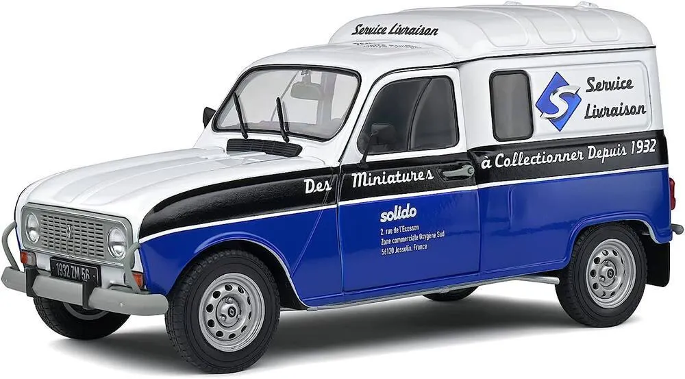 1/18 VOITRUE RENAULT 4LF4 SOLIDO 90TH ANNIVERSARY LIMITED EDITION 2022 BI-COLOR 1988