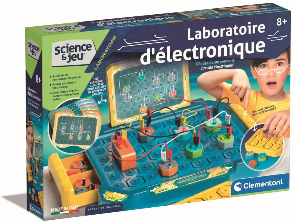 SCIENCE & JEU - LABORATOIRE ELECTRONIQUE