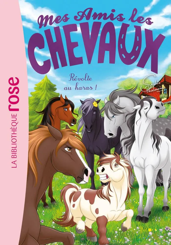 MES AMIS LES CHEVAUX - LIVRE TOME 42 - REVOLTE AU HARAS
