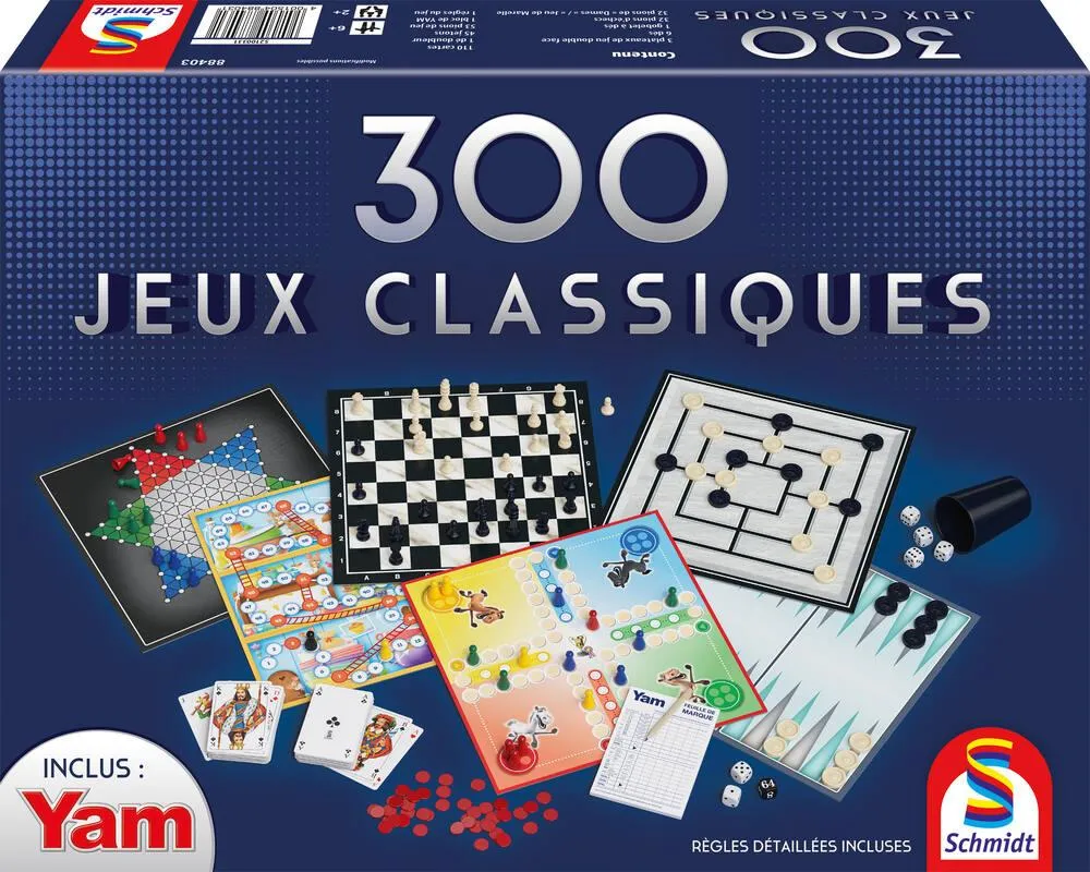 COFFRET JEUX CLASSIQUES