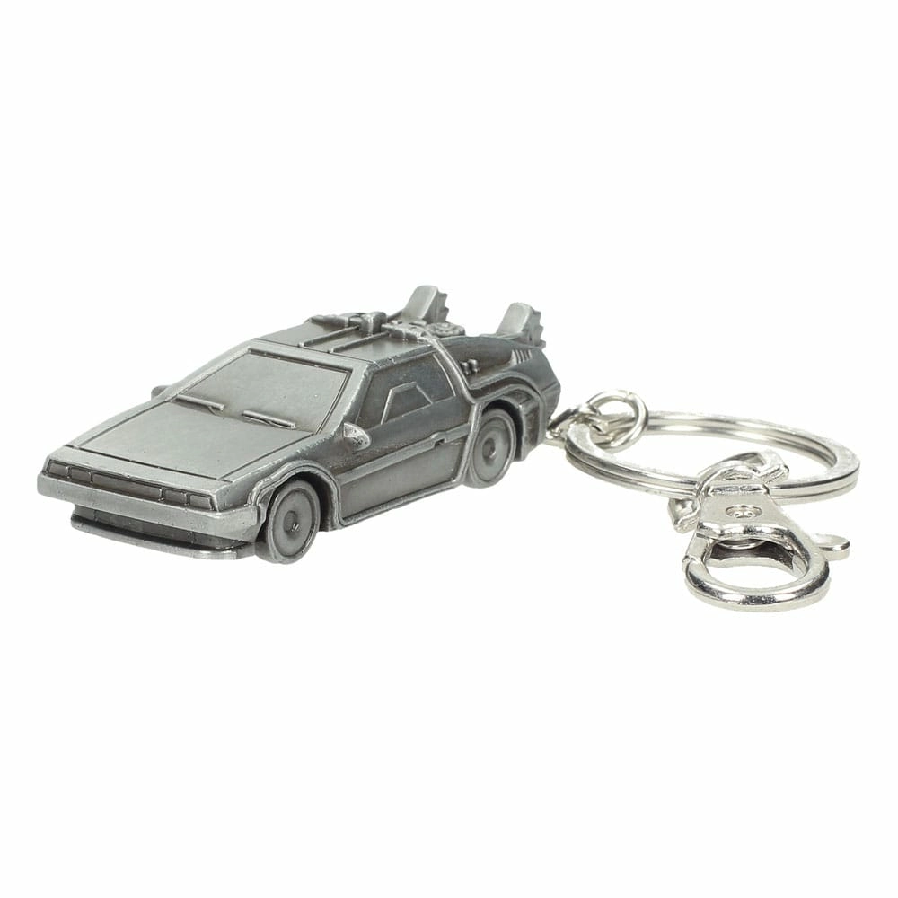 BACK TO THE FUTURE - 3D Metal Keychain - Delorean