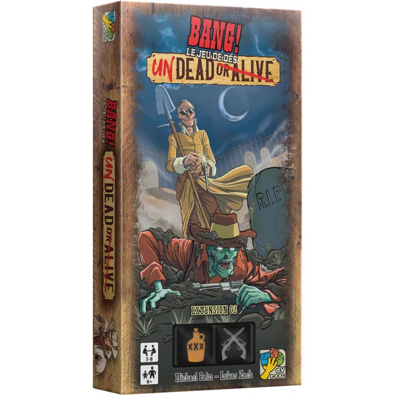 Bang ! Le Jeu de Dés : Undead or Alive - Mon Ludicaire