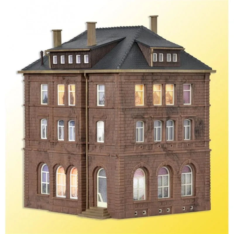 Bâtiment avec éclairage. KIBRI 38199