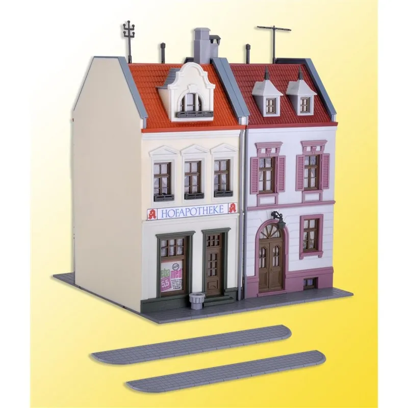 Bâtiments avec pharmacie. KIBRI 38386