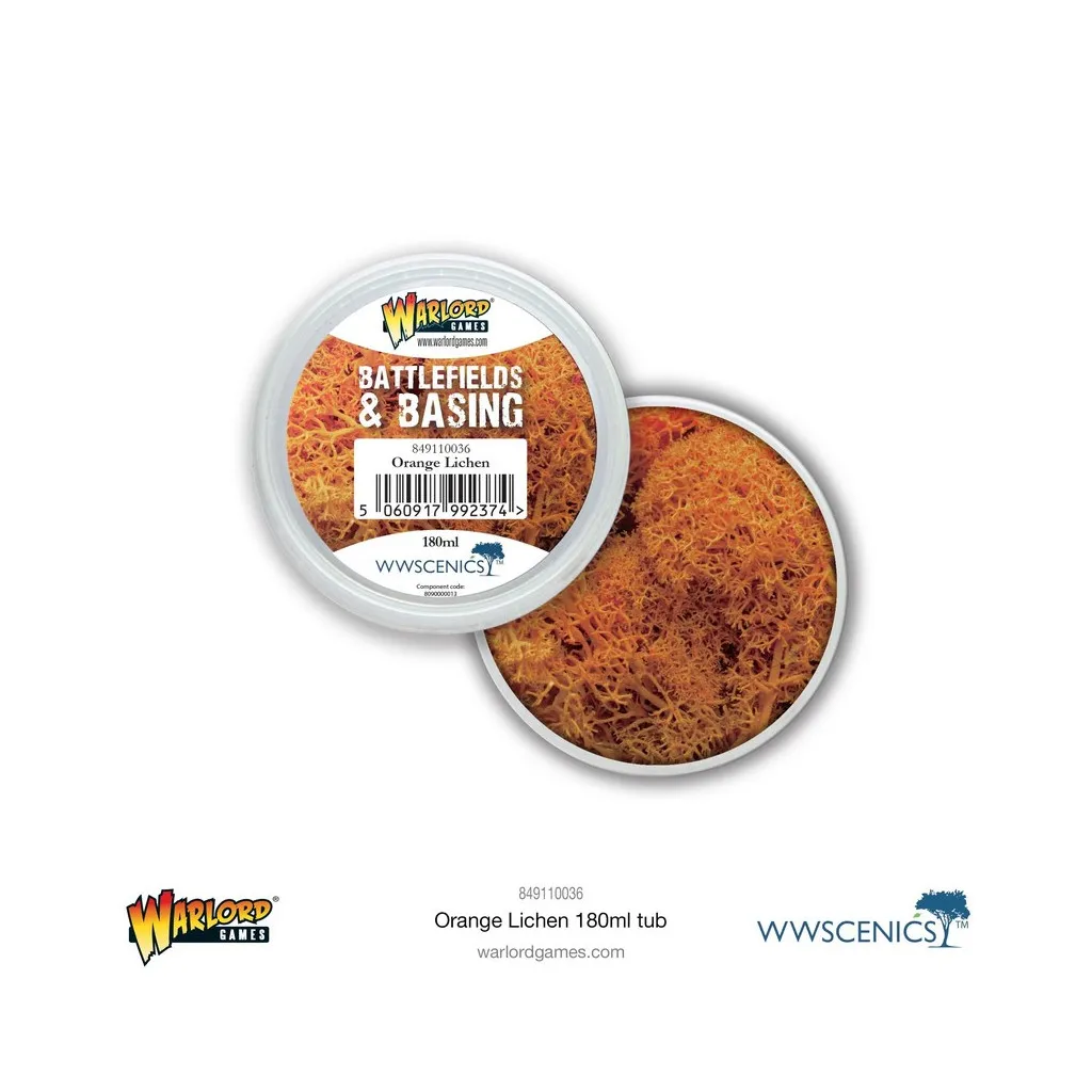 Battlefields & Basing: Orange Lichen (180ml)