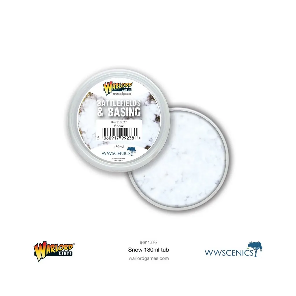 Battlefields & Basing: Snow (180ml)