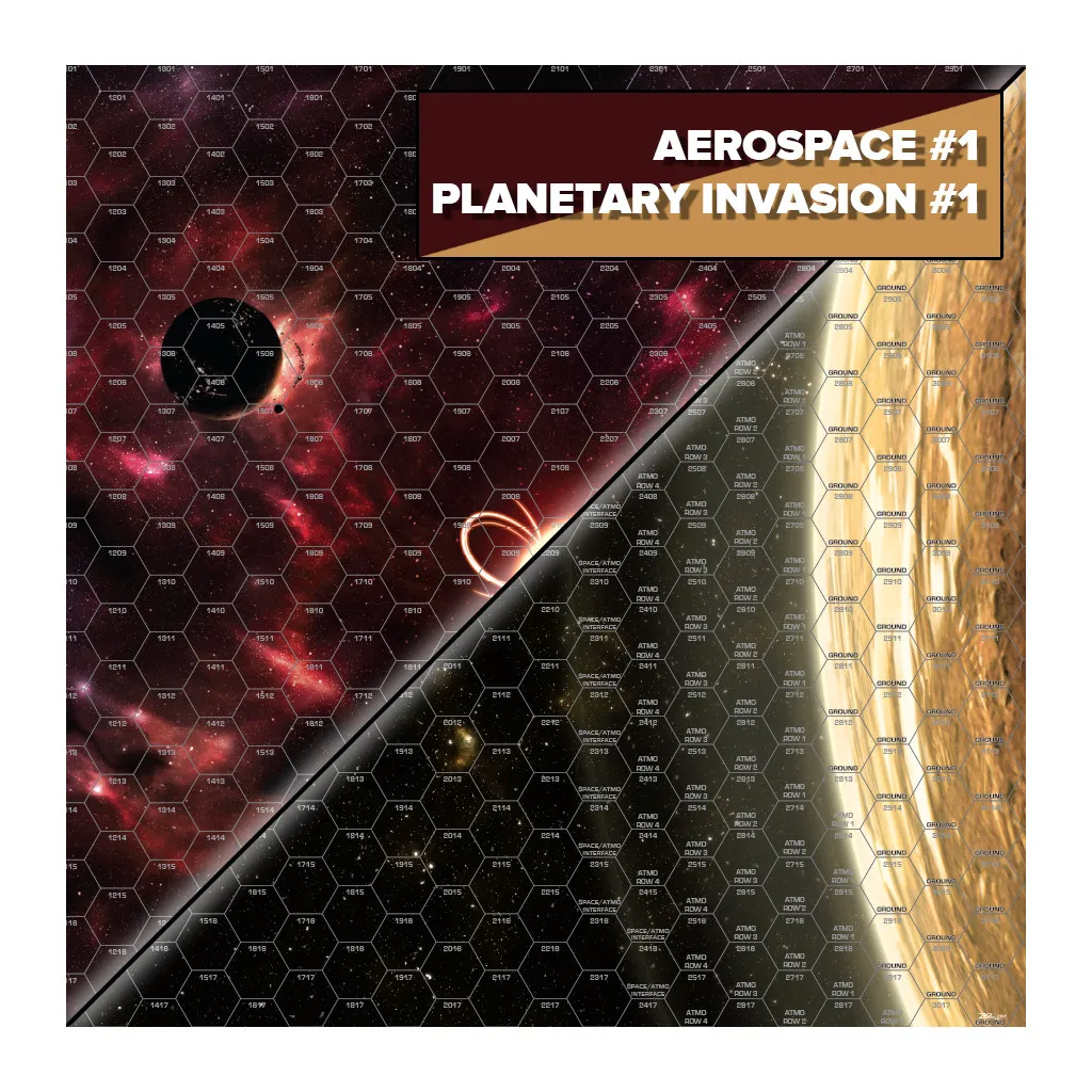BattleTech: Battle Mat AeroSpace