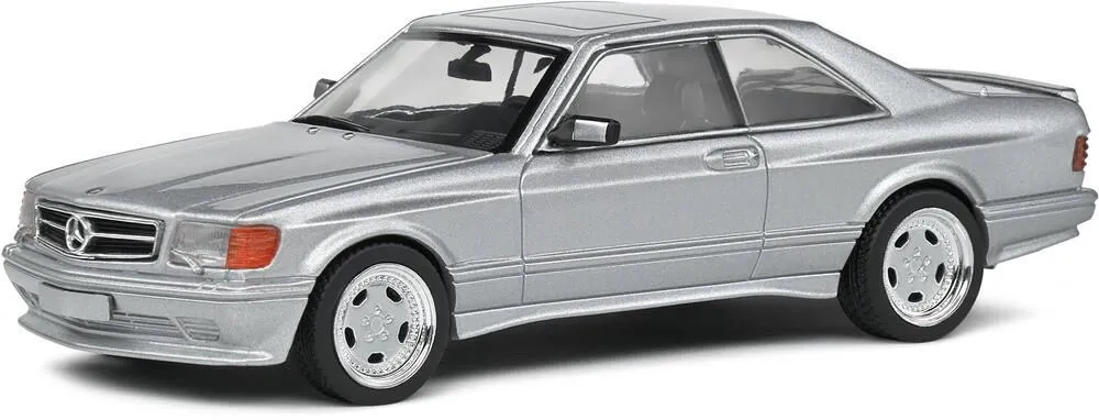 1/43 VOITURE MERCEDES-BENZ 560 SEC WIDE BODY SILVER 1990