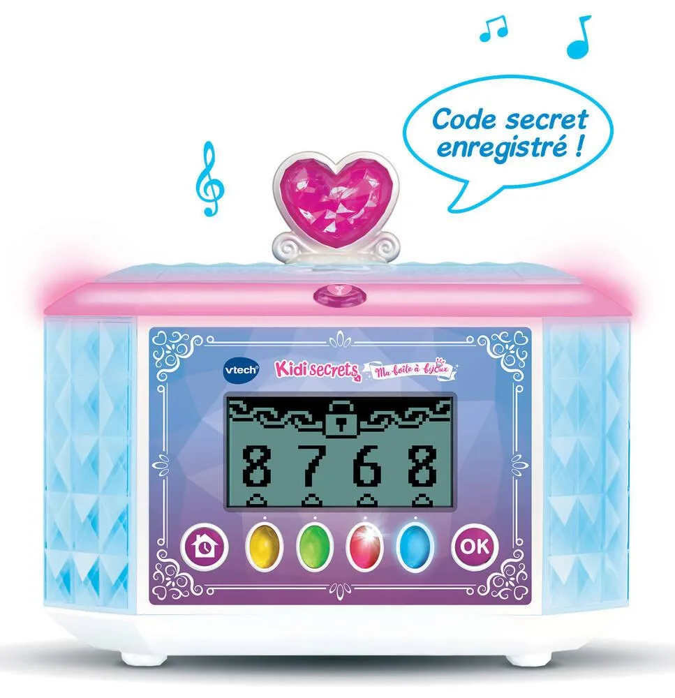 KIDISECRETS - MA BOITE A BIJOUX BLEUE