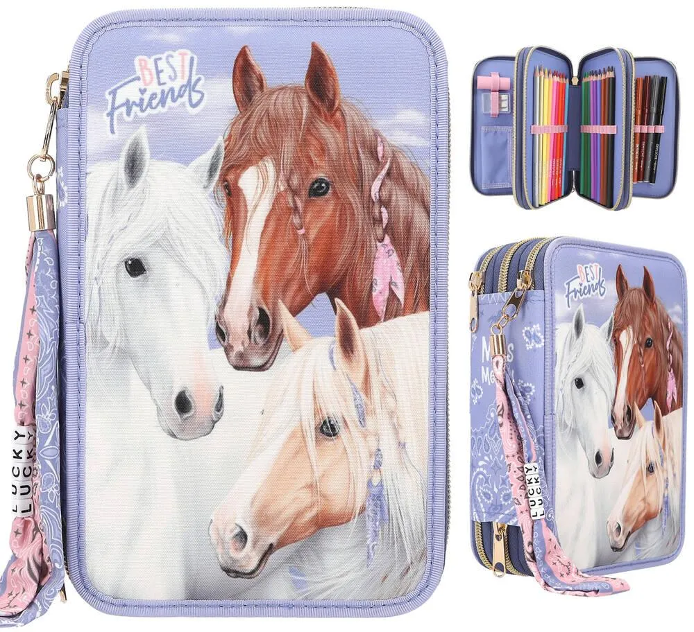 MISS MELODY TROUSSE 3 COMPARTIMENTS BANDANA