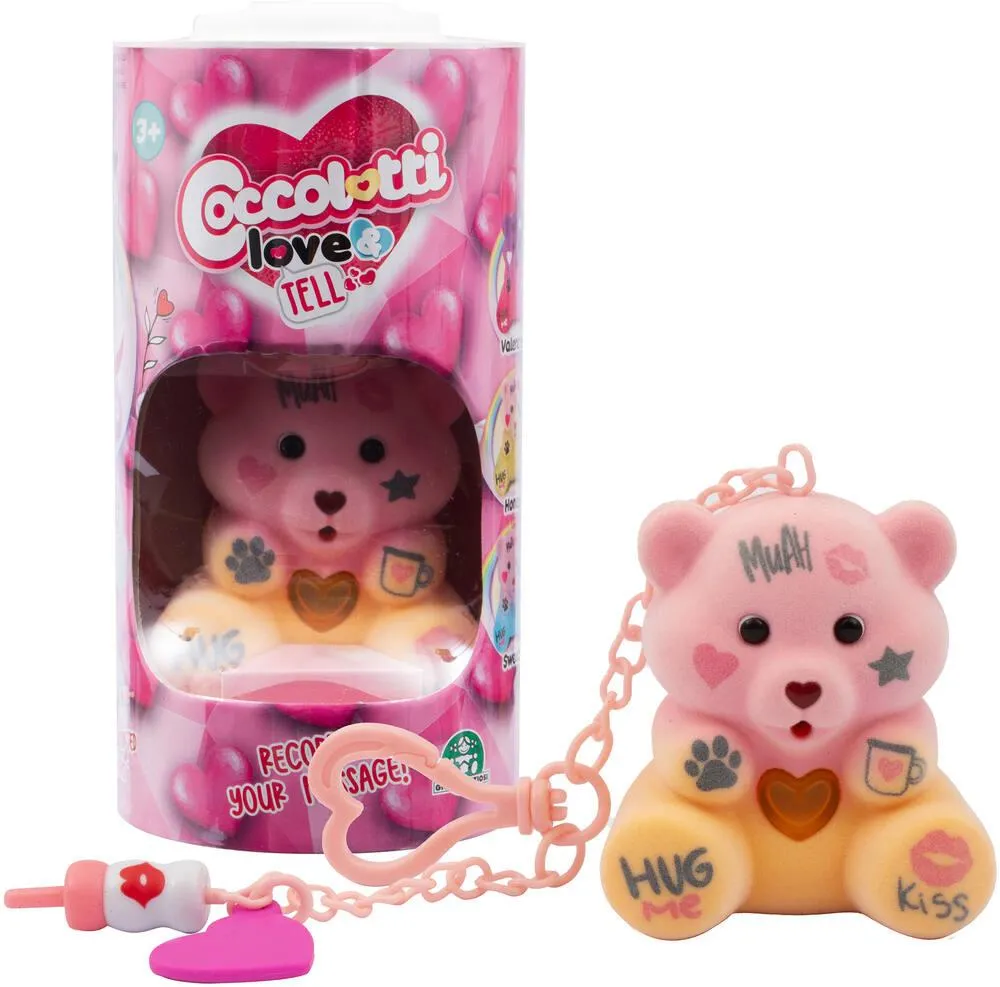 COCCOLOTTI - LOVE & TELL - OURSON INTERACTIF JOY