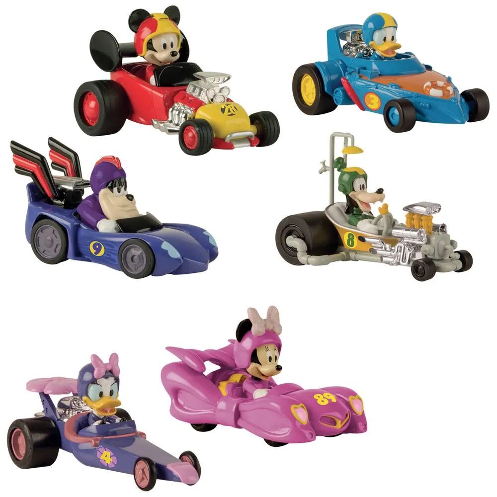 PACK DE 2 VOITURES MICKEY ET SES AMIS TOP DEPART